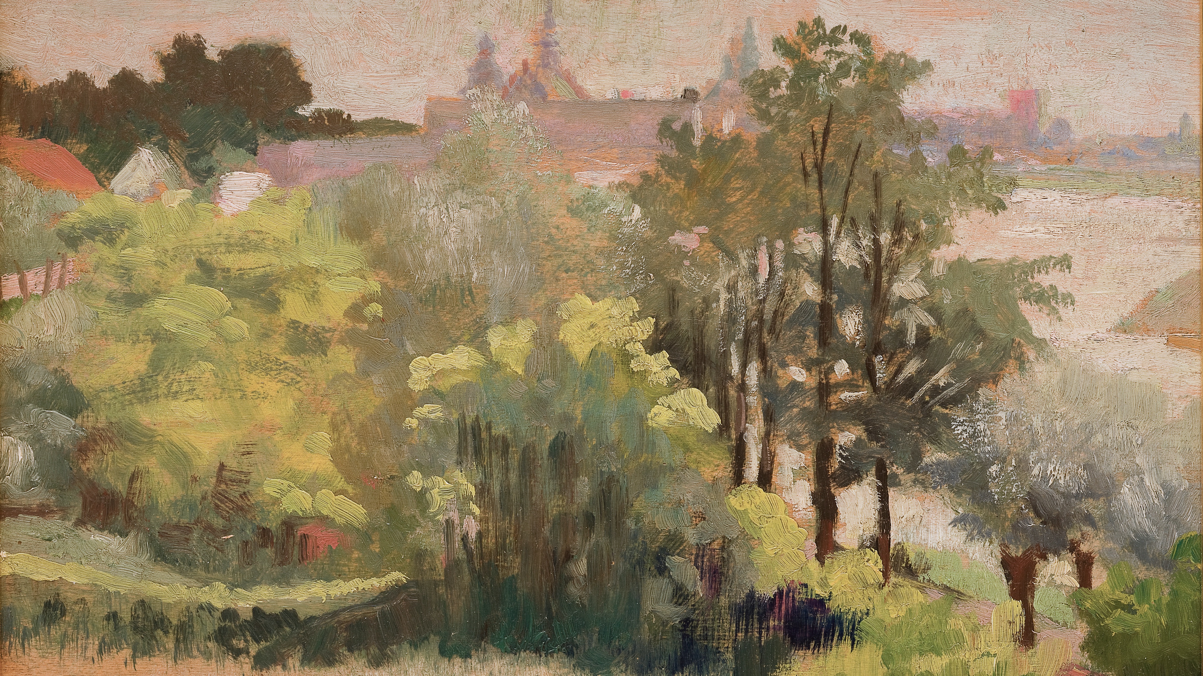 Dusk Over Spires